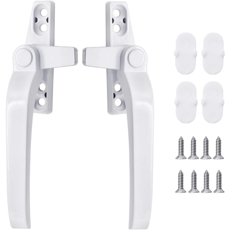 Furniture Hardware Fittings - Ручка-замок для стеклянных окон, 2 шт.,