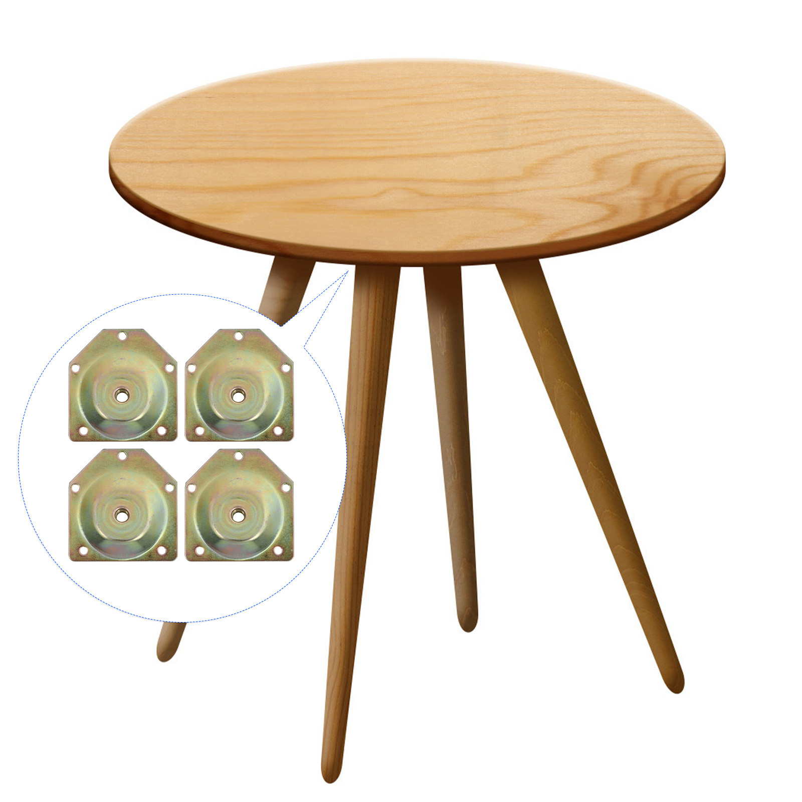 Furniture Leg Set - Набор из 4-х мебельных гаек с