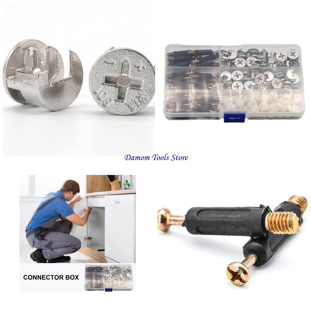 Furniture Hardware Cam Lock - 57BE Упаковка из 108 соединительных фитингов