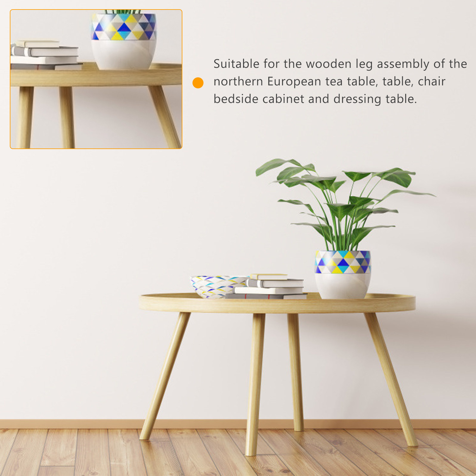 Furniture Leg Set - Набор из 4 наклонных монтажных пластин