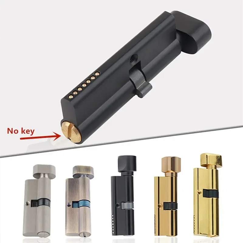 Furniture Hardware Locks - Крытая дверь из цельного дерева, латунный