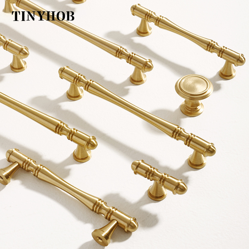 Furniture Hardware Wholesale - Золотые ручки шкафа, ящик стола, мебельная