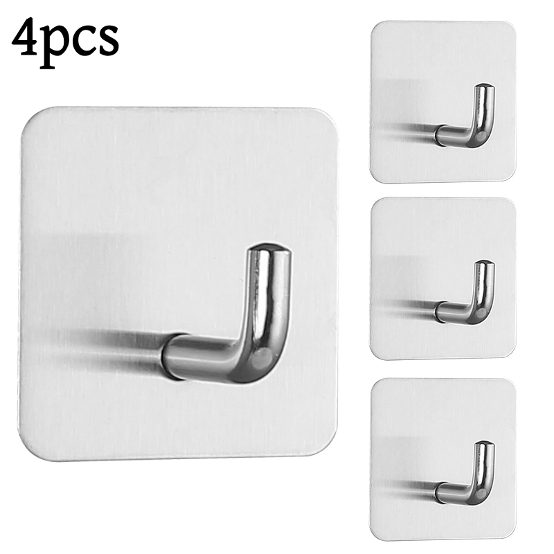 Furniture Hardware Fittings - 2-4 шт. самоклеящийся настенный крючок, держатель