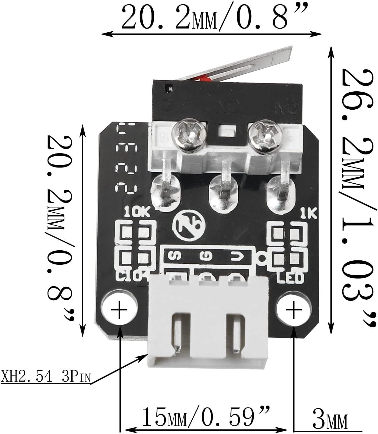 Официальные концевые выключате – обзор и цена Creality Printer Ender 3