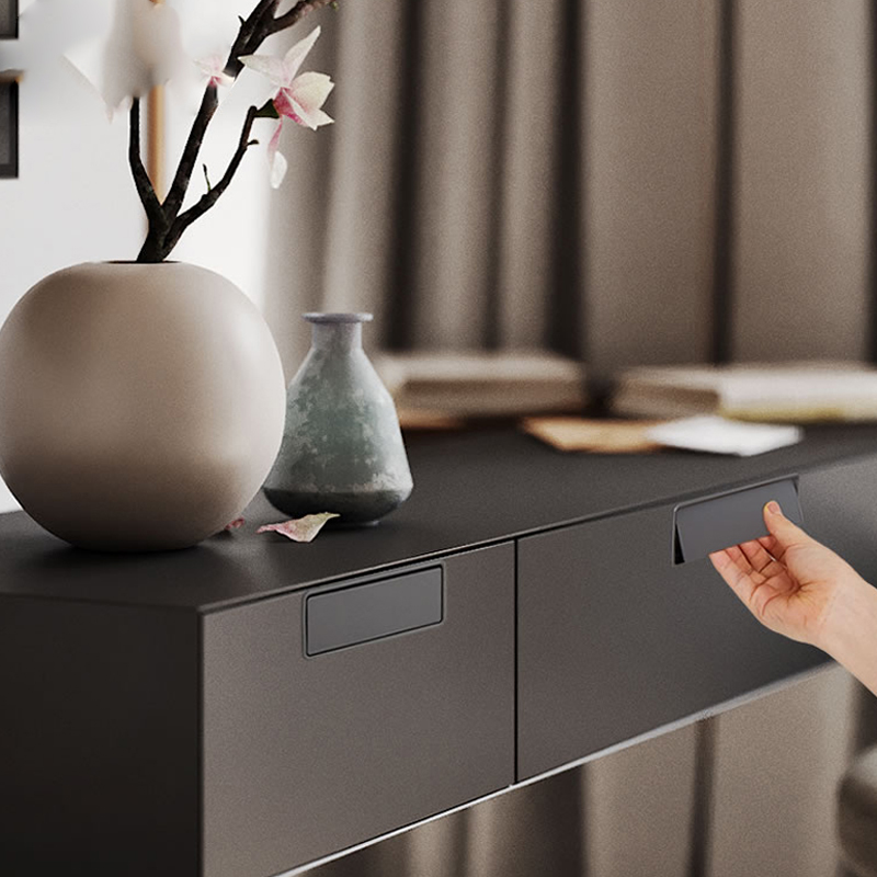 Скрытая ручка для кухонных шка – обзор и цена Furniture Rotating Hardware
