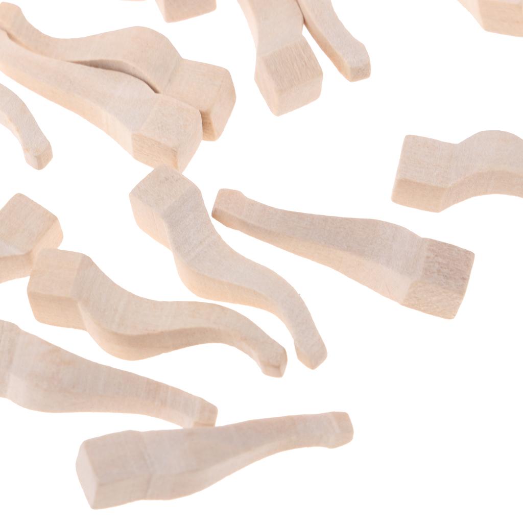 Набор из 12 миниатюрных деревя – обзор и цена Furniture Leg Set