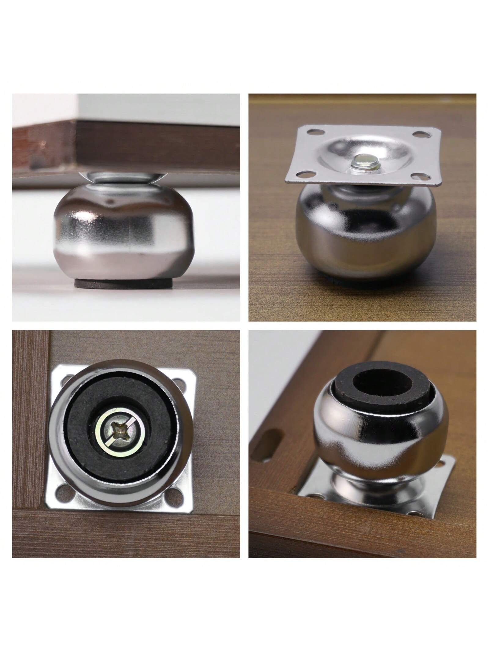 [4 металлические мебельные нож – обзор и цена Furniture Leg Set