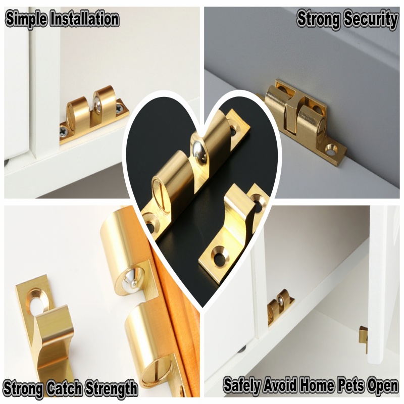 3/6 шт. шариковая защелка для  – обзор и цена Furniture Hardware Locks