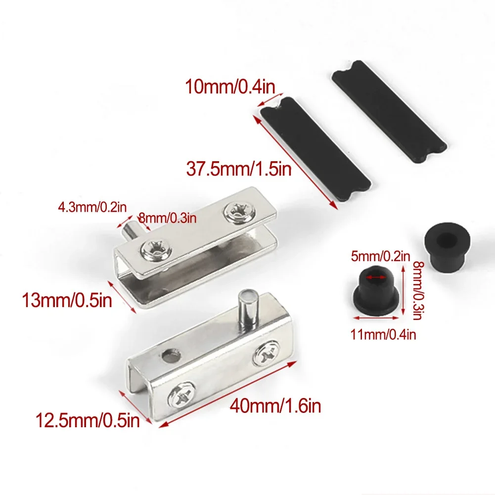 2 шт., стеклянная шарнирная пе – обзор и цена Furniture Rotating Hardware
