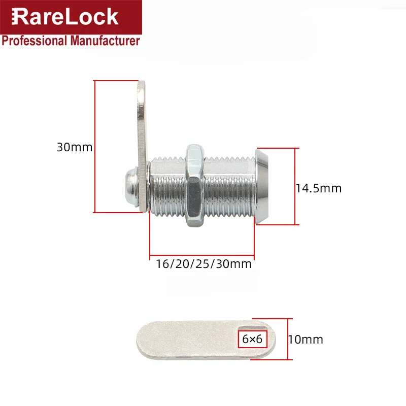 Мини-замок для ящиков шкафов,  – обзор и цена Furniture Hardware Cam Lock