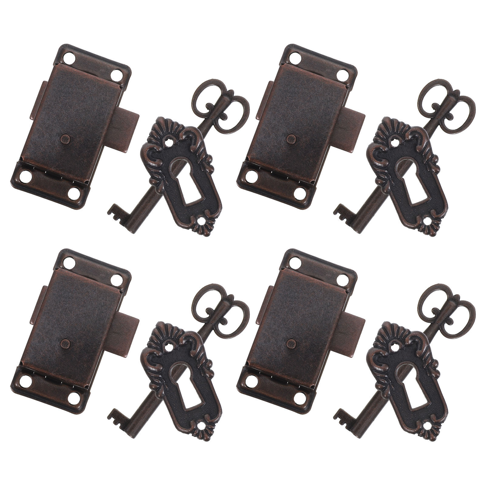 4 комплекта ретро-замков для ш – обзор и цена Furniture Hardware Locks